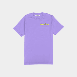 T-Shirt Akaritma warna Lilac